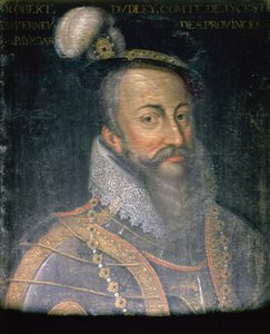 Portret van Robert Dudley (1532-88) graaf van Leicester